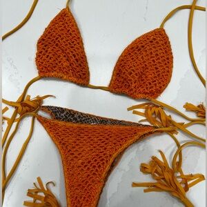 Orange Acacia Crochet